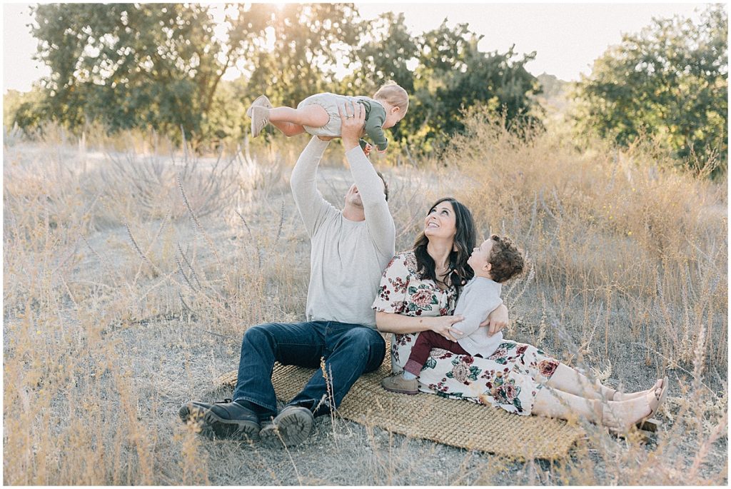 playful family session