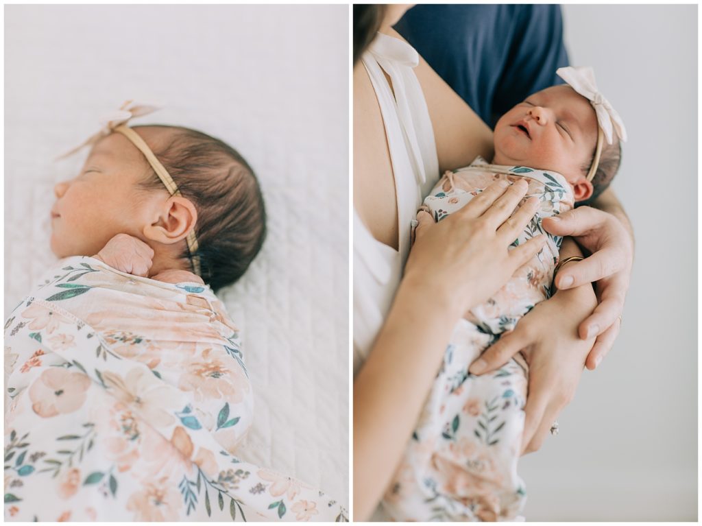 Baby girl newborn sessions