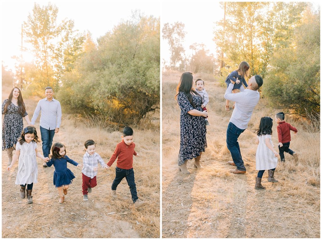fall family pictures in CA