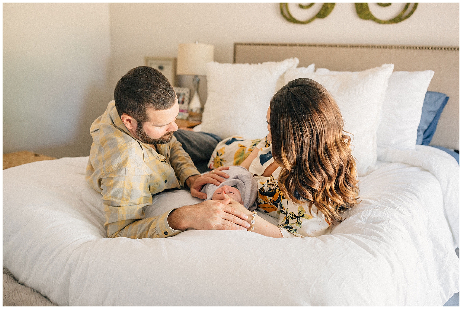 in home newborn session