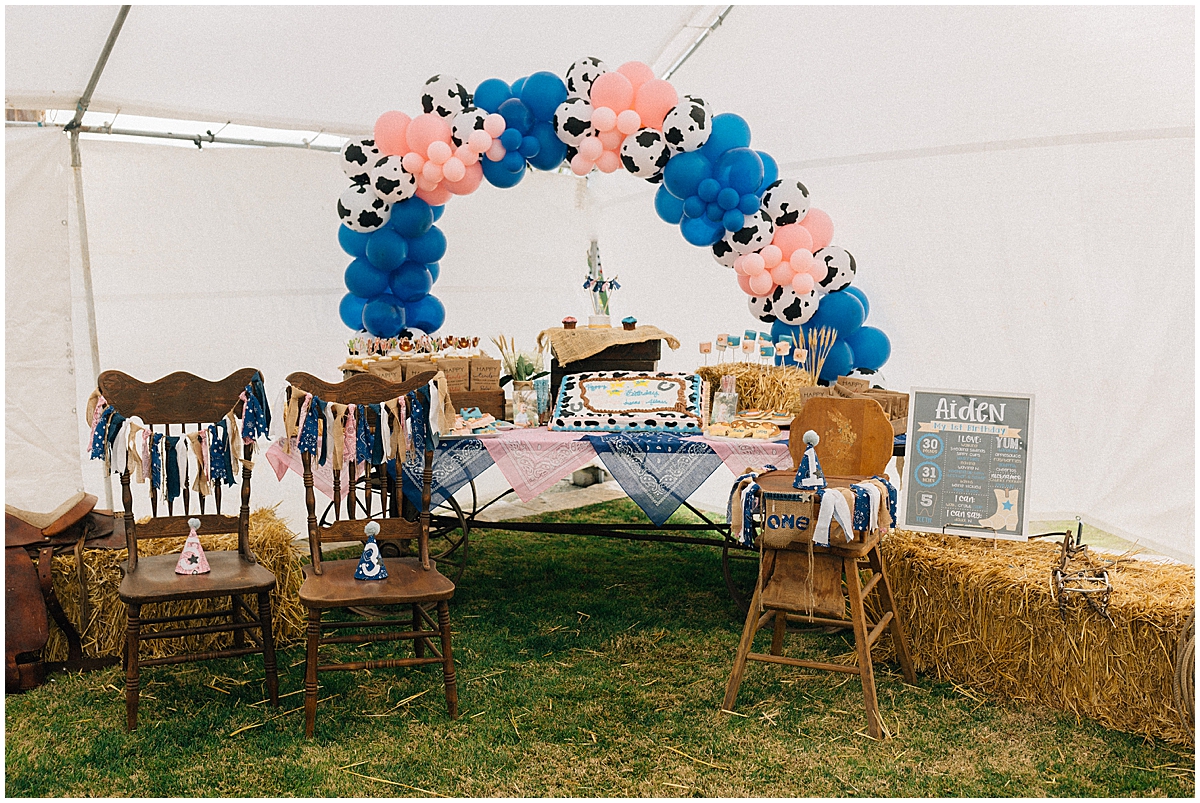 Rodeo Birthday Party - Grace By Two Photography