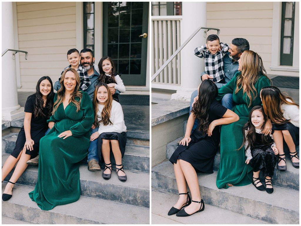 Cloudy Fresno Family Session